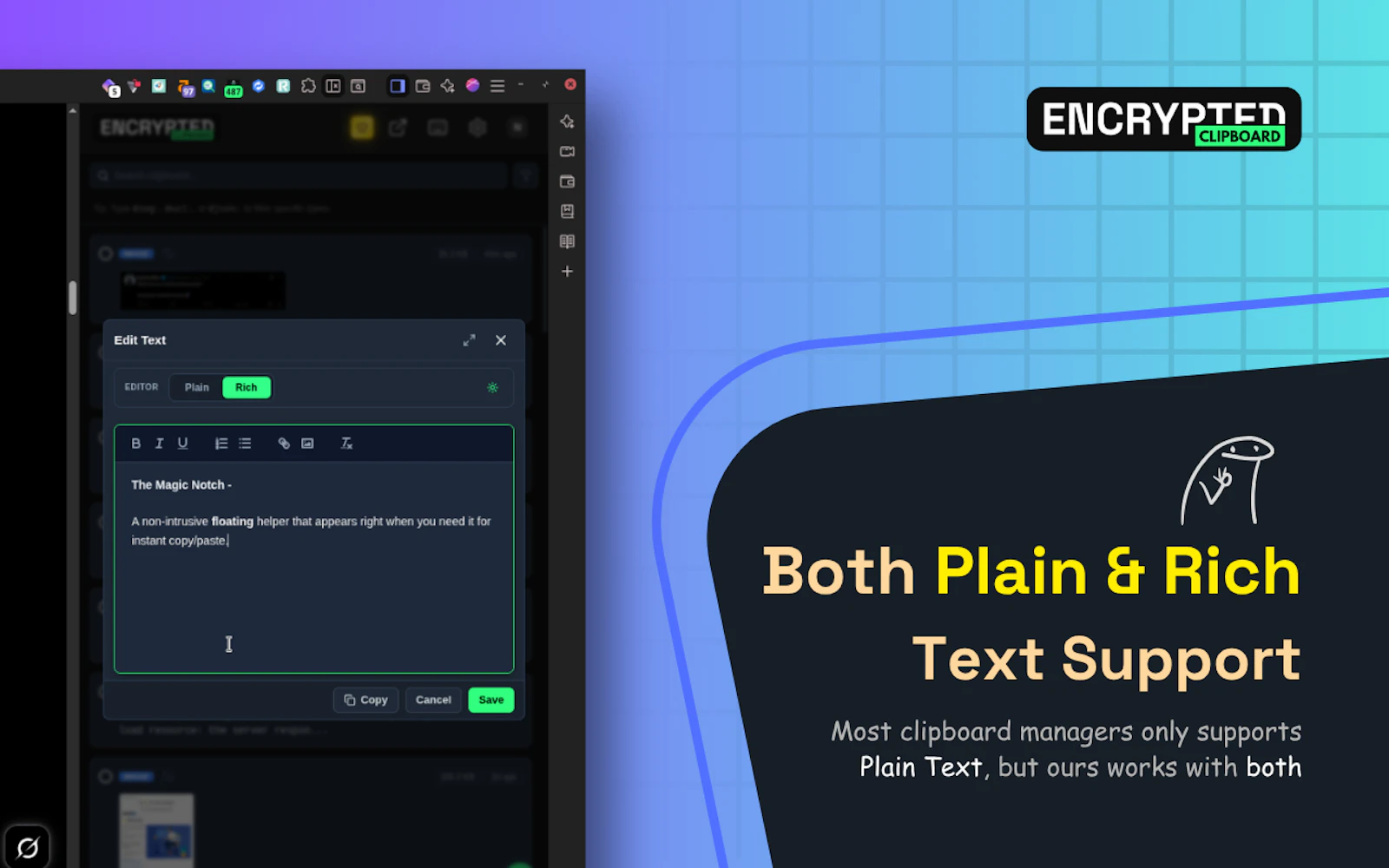 Encrypted Clipboard Manager screenshot 5