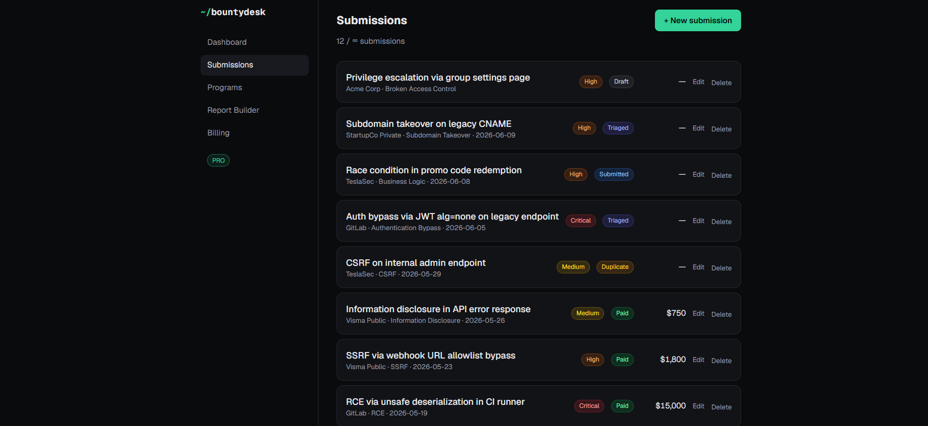 BountyDesk gallery image