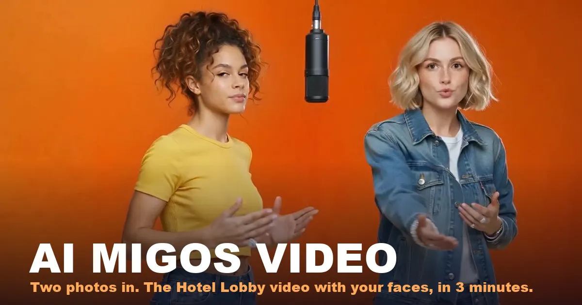 AI Migos Video - Make Hotel Lobby Video gallery image