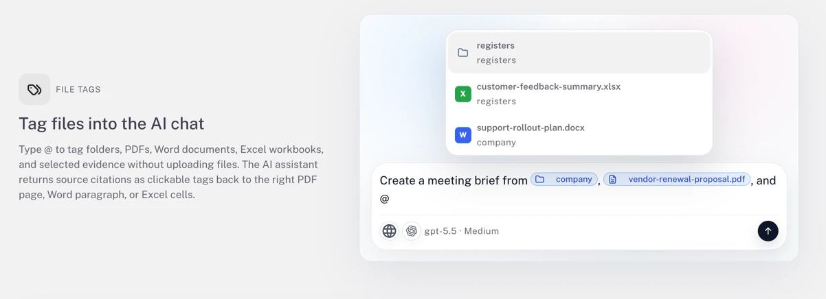 Document.Bot - EU/ Offline AI workspace screenshot 5