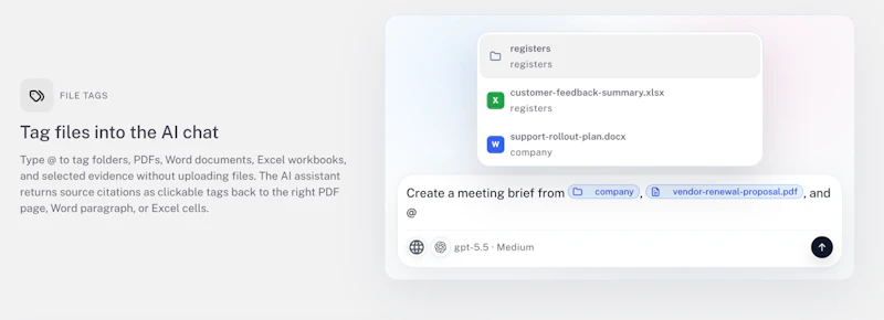 Document.Bot - EU/ Offline AI workspace screenshot 6