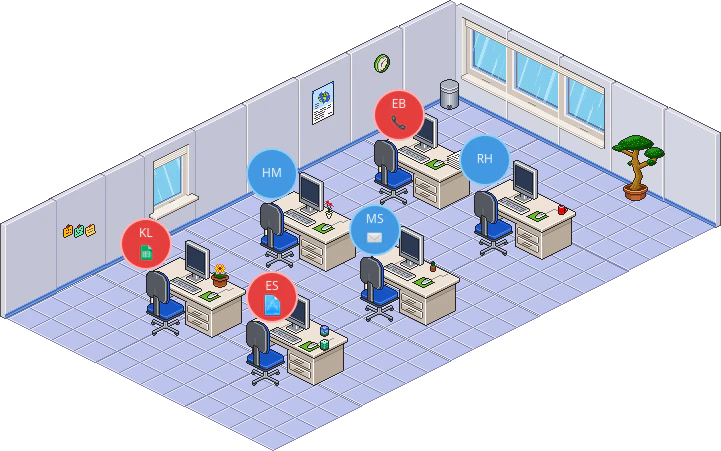 Visual Office for Slack