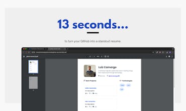 DevResume gallery image