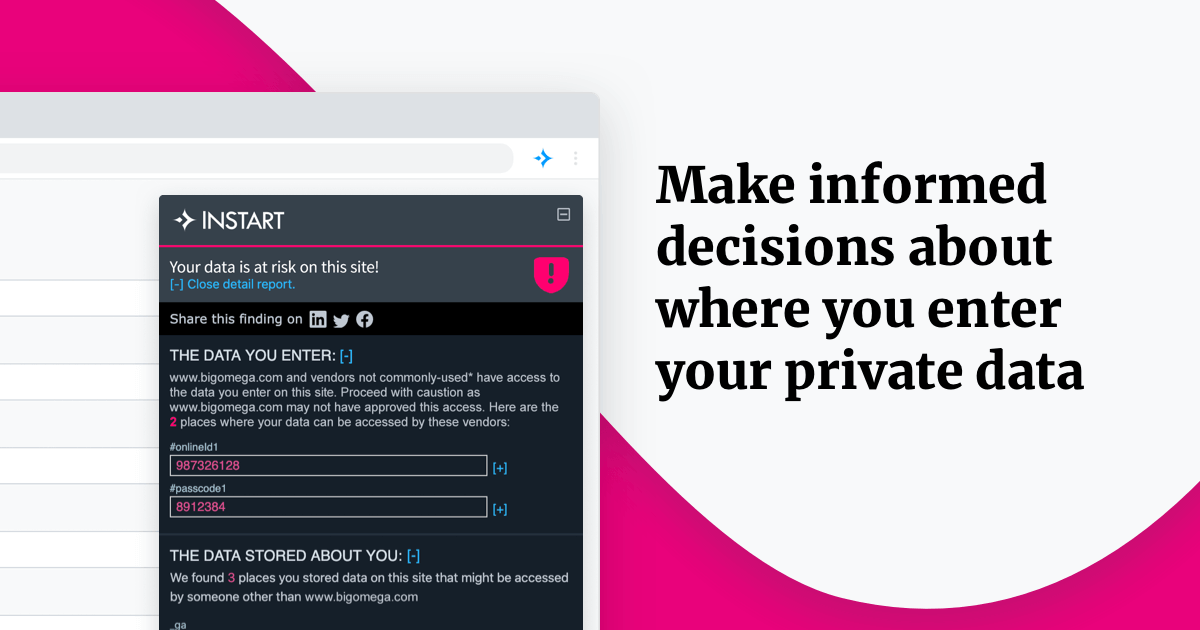 Privacy Alert by Instart gallery image