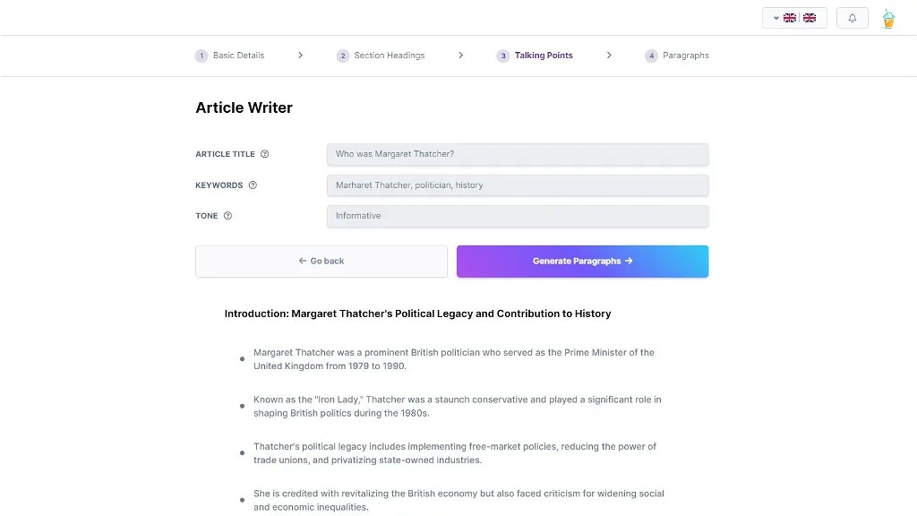 Komt - Laat AI uw exemplaar van marketing en verkoop schrijven media 1