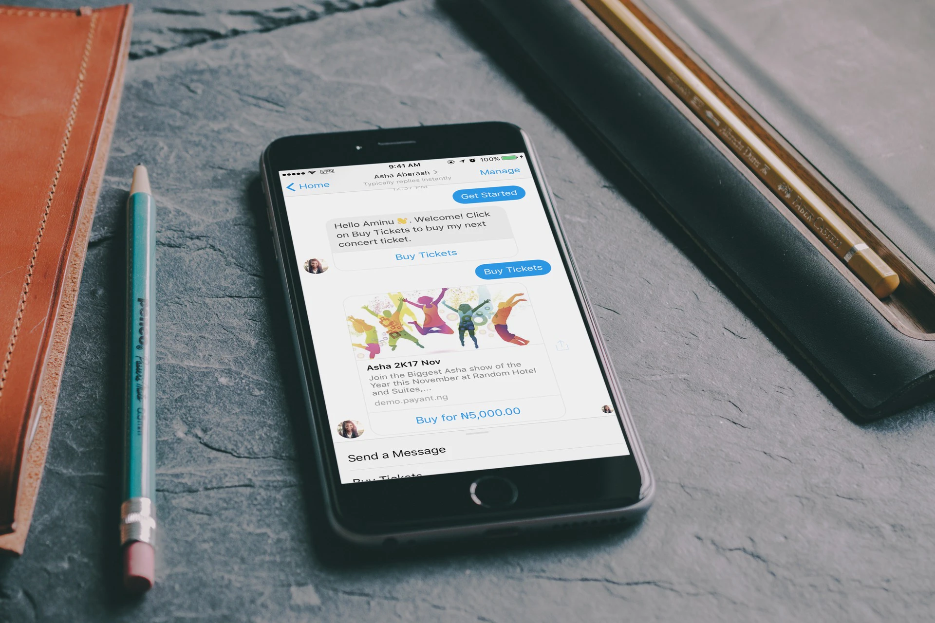 Payant for Messenger