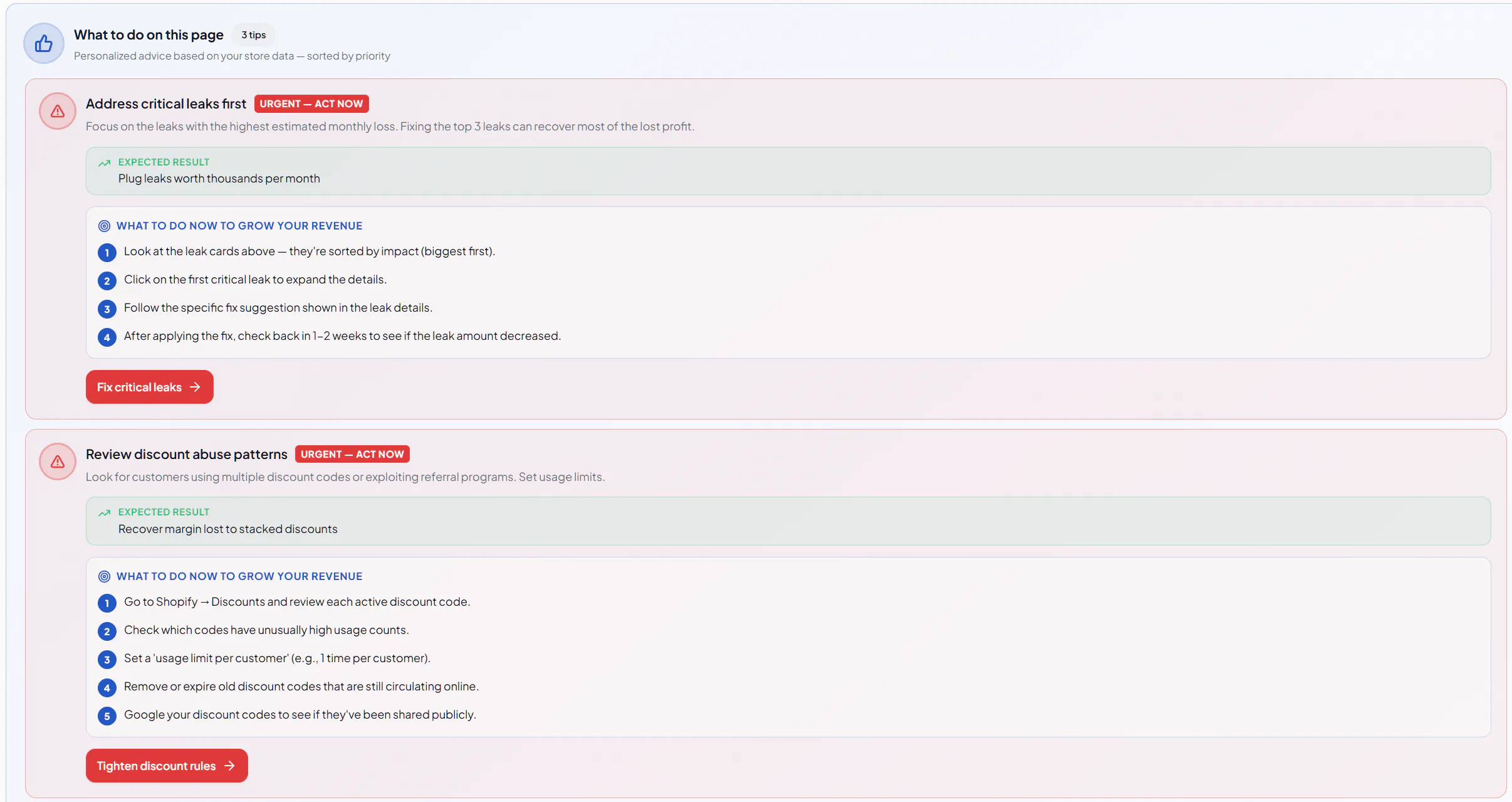 ProfitLeakGuard gallery image