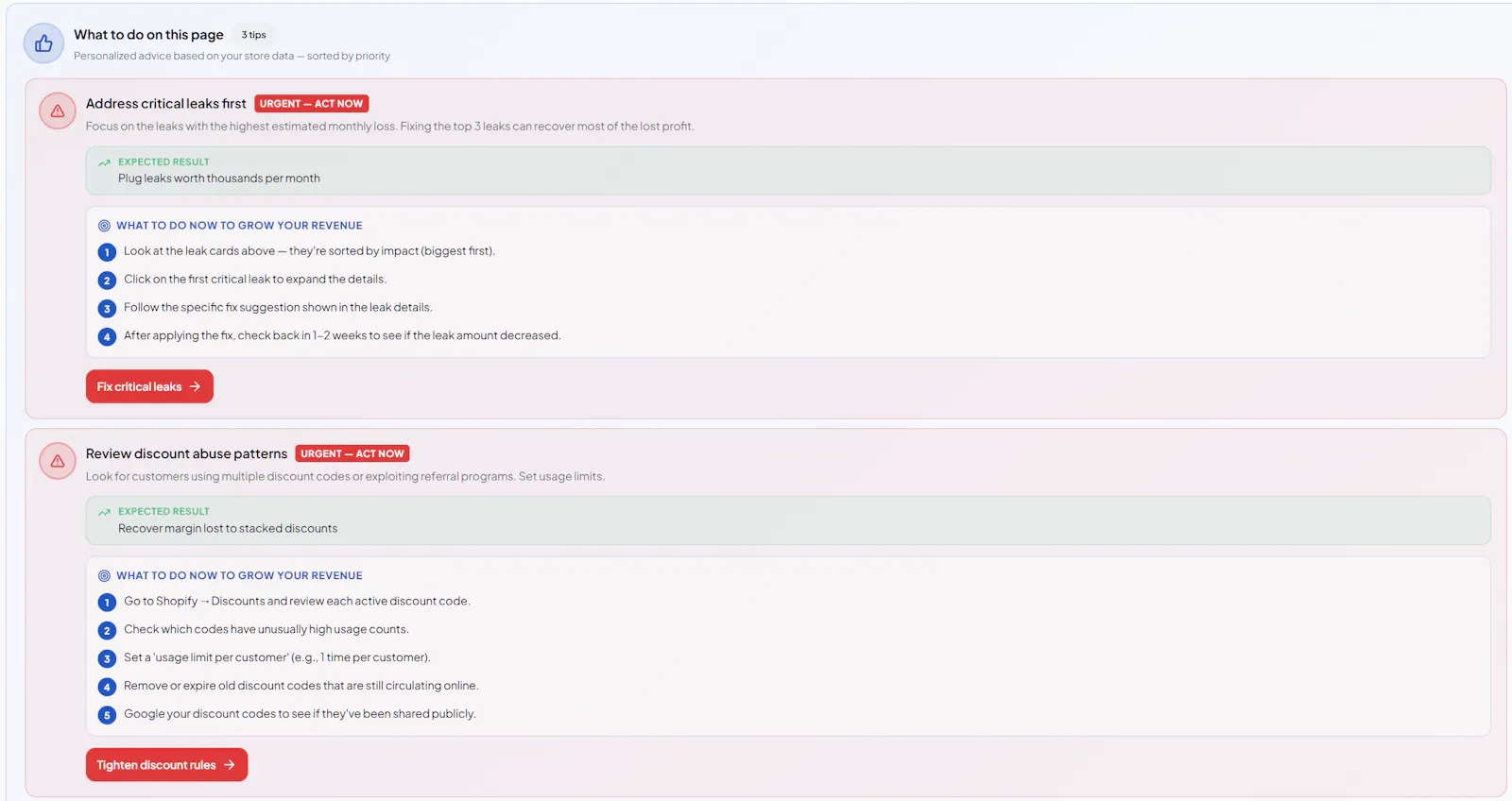 ProfitLeakGuard screenshot 5