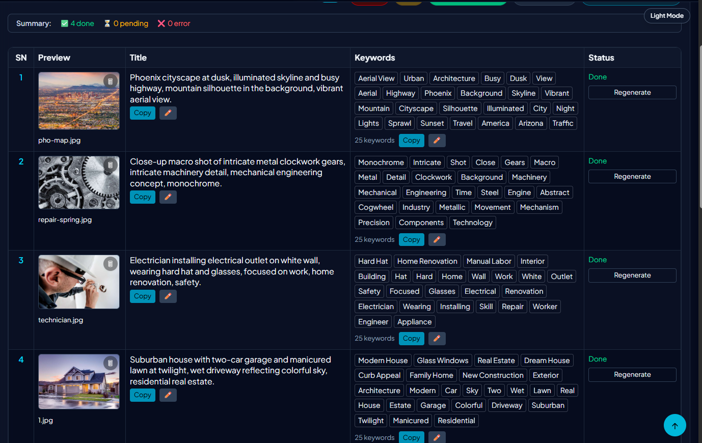 CSVGen Pro - Screenshot 3 showing product features and functionality