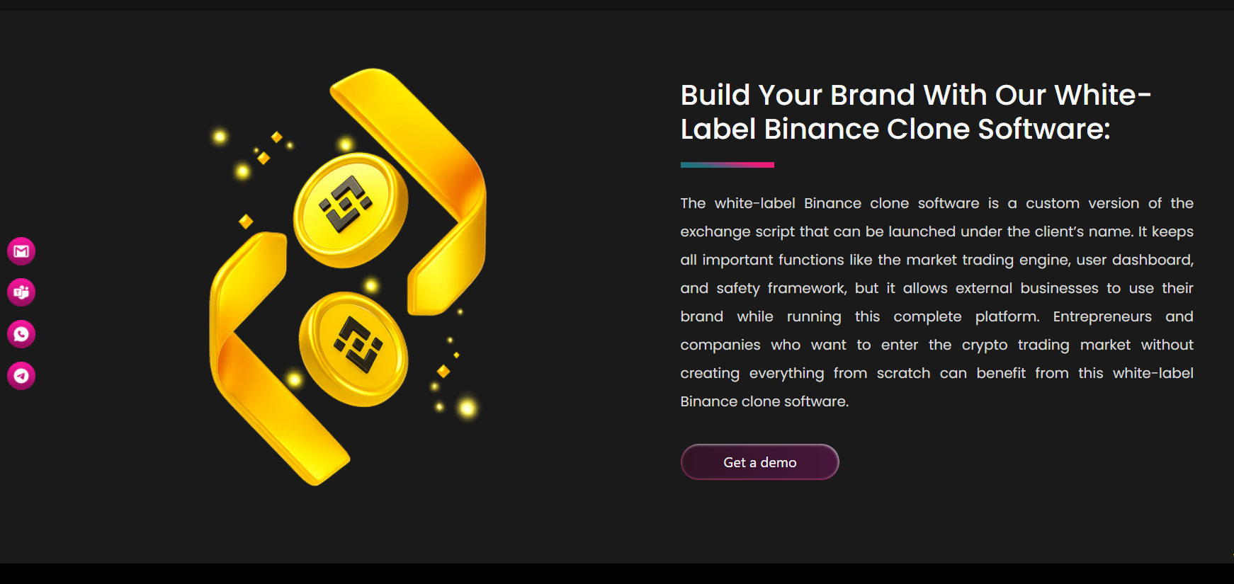 Binance Clone Script - Screenshot 2 preview