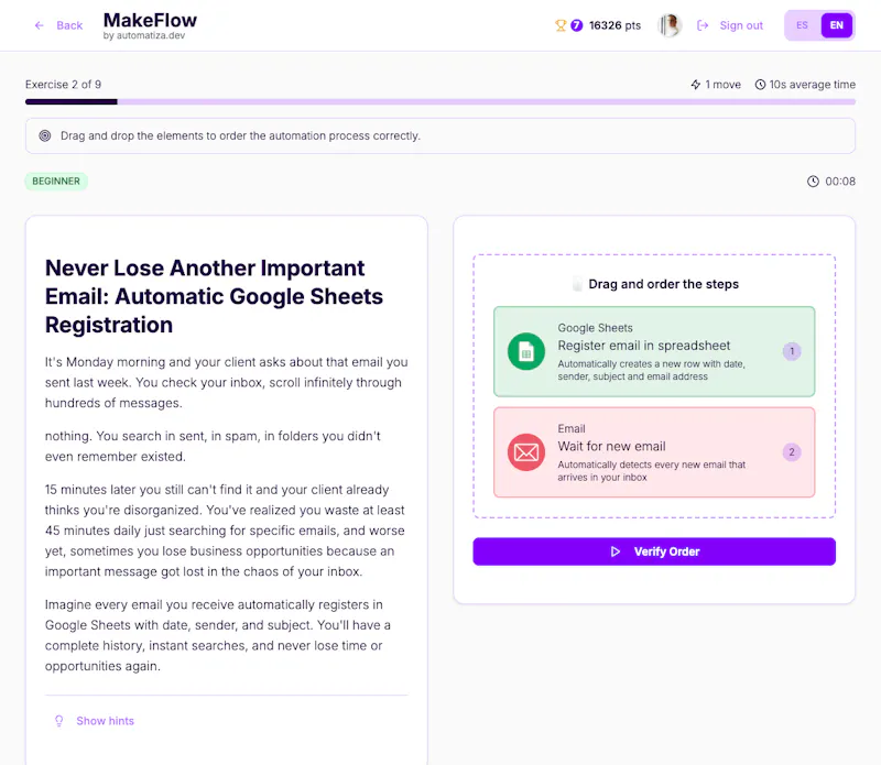 MakeFlow screenshot 2