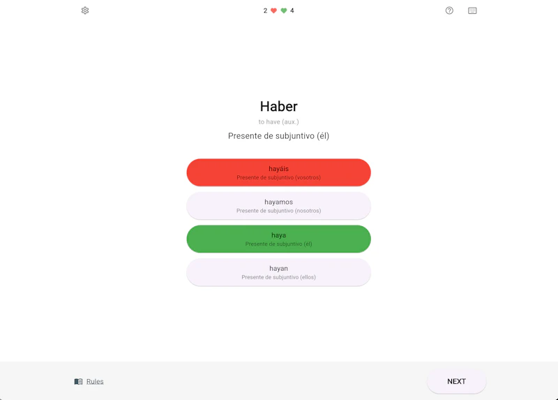 Verbos.app — Master Spanish Verbs screenshot 3