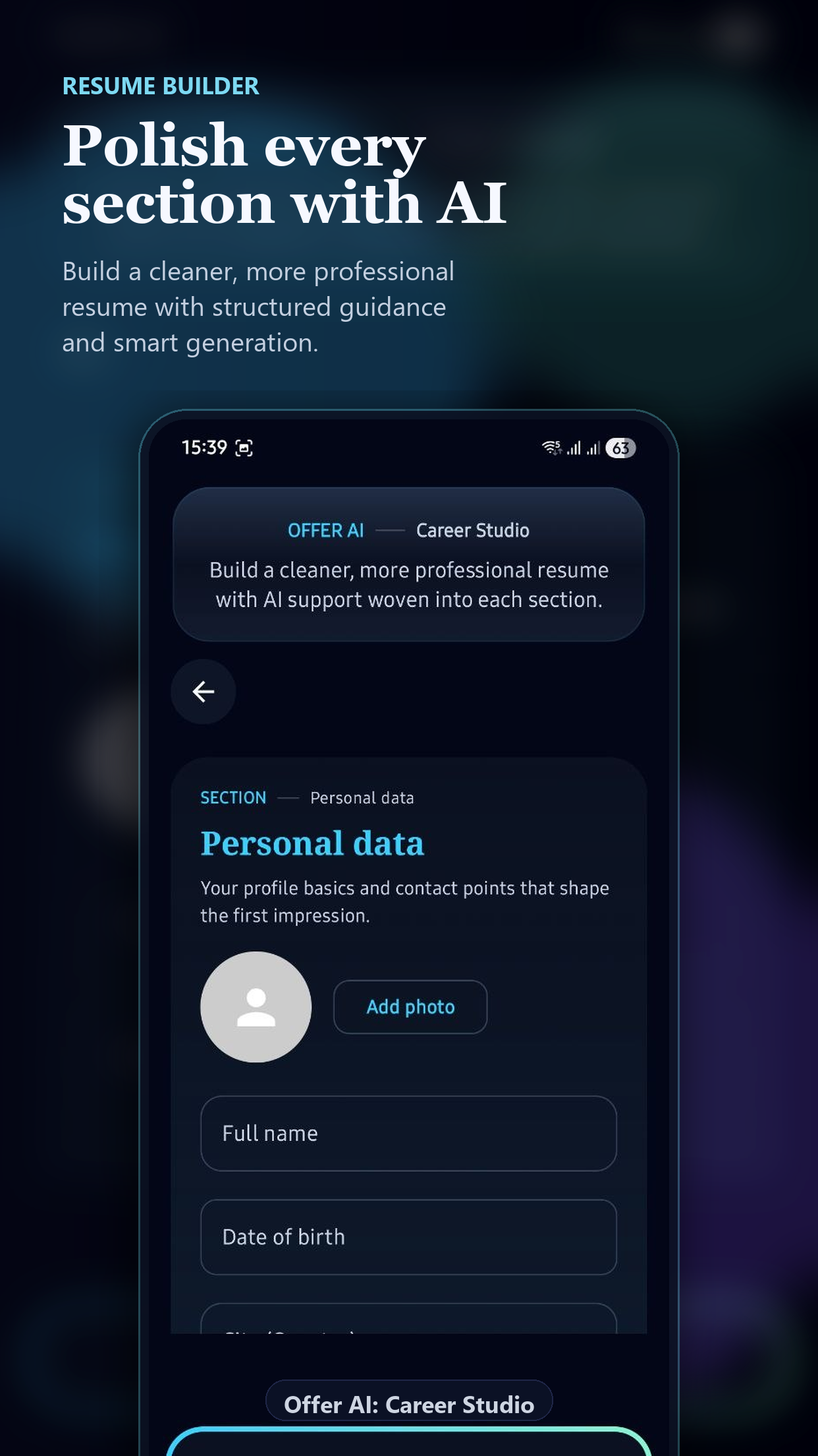 Offer AI: Resume Maker gallery image