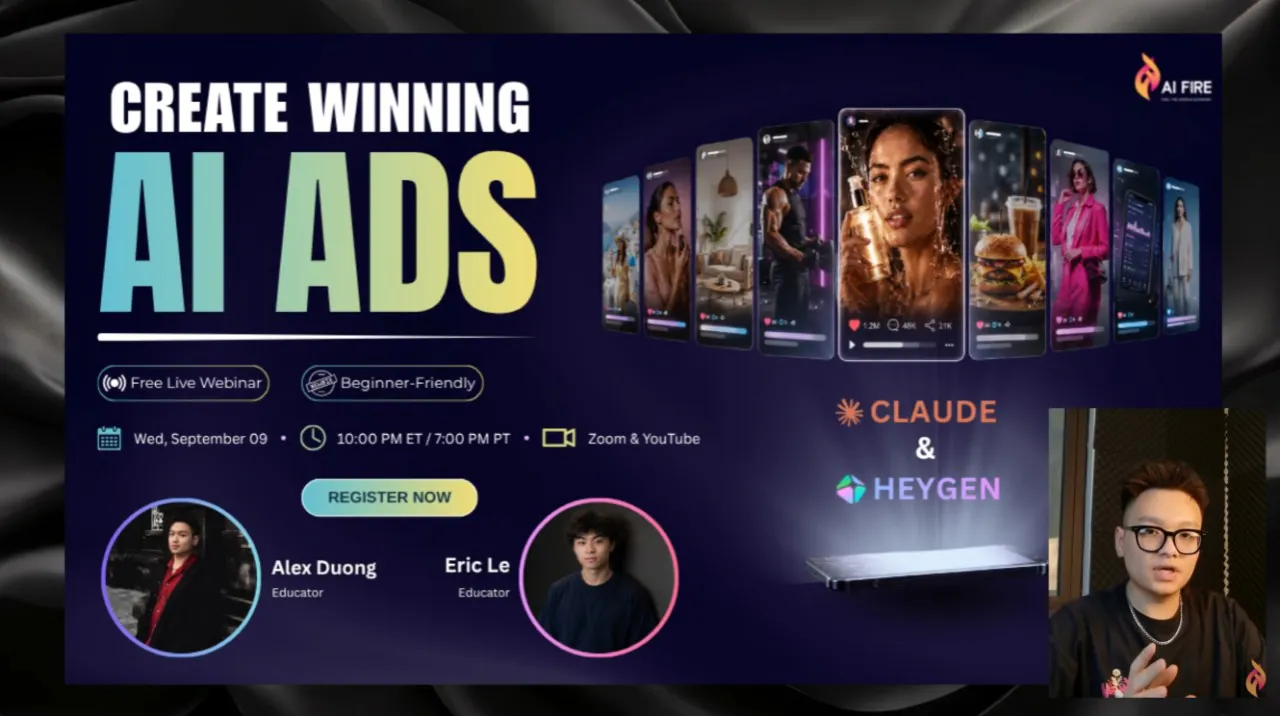 Claude & HeyGen: Create Sellable UGC Ads gallery image