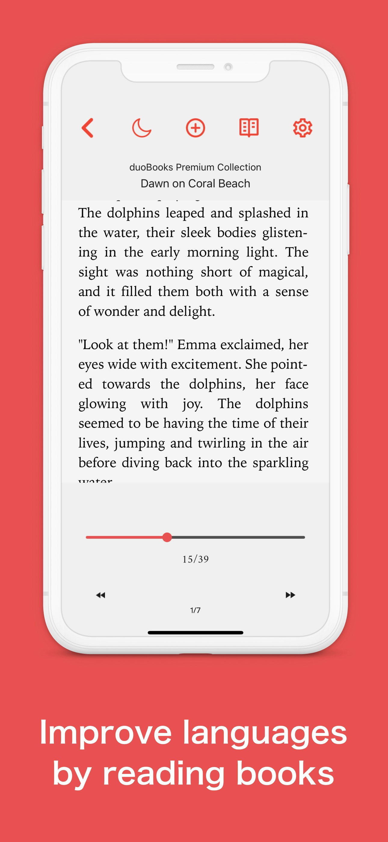 Média duobooks - Lisez n'importe quoi avec une traduction dans votre langue maternelle 7