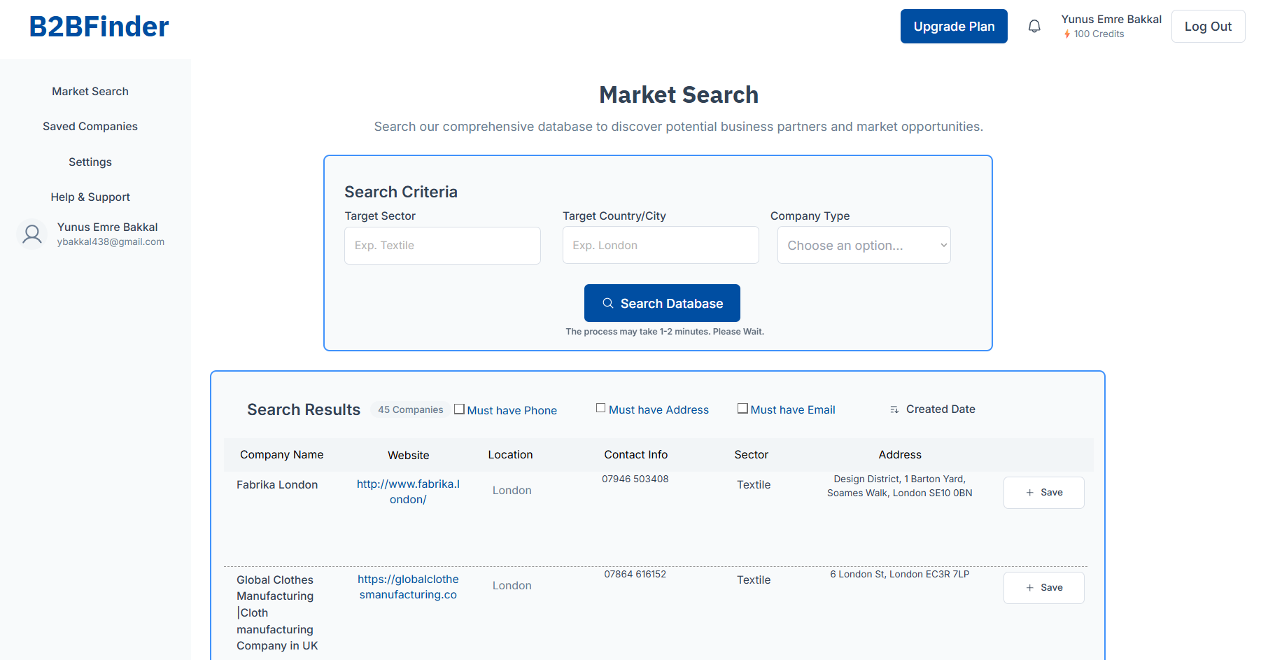 B2BFinder gallery image