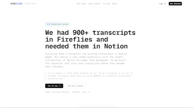 SyncFlies gallery image