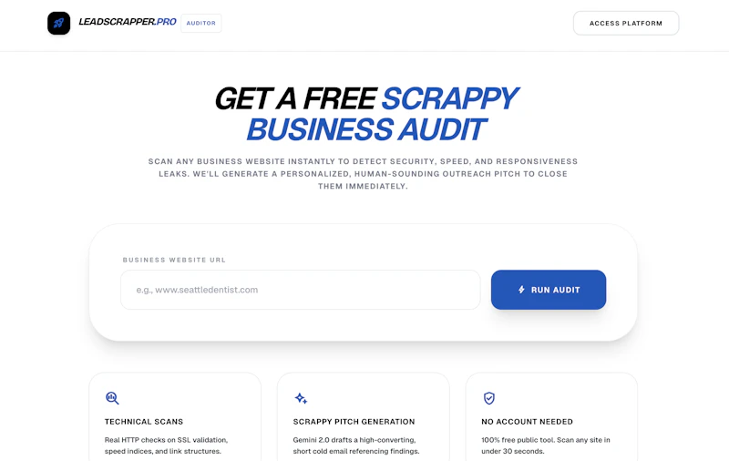 LeadScrapper Pro screenshot 4