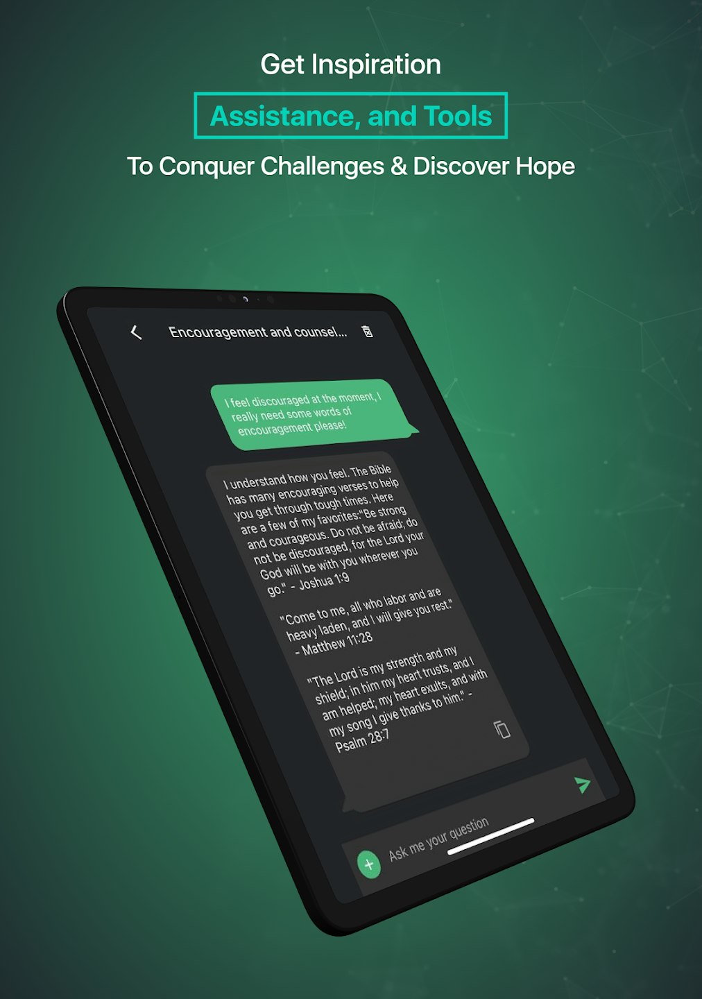 Faith Chatbot - Ein KI -Chatbot, der speziell für Christen weltweit entwickelt wurde Medien 7
