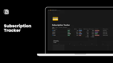 Subscription Tracker gallery image