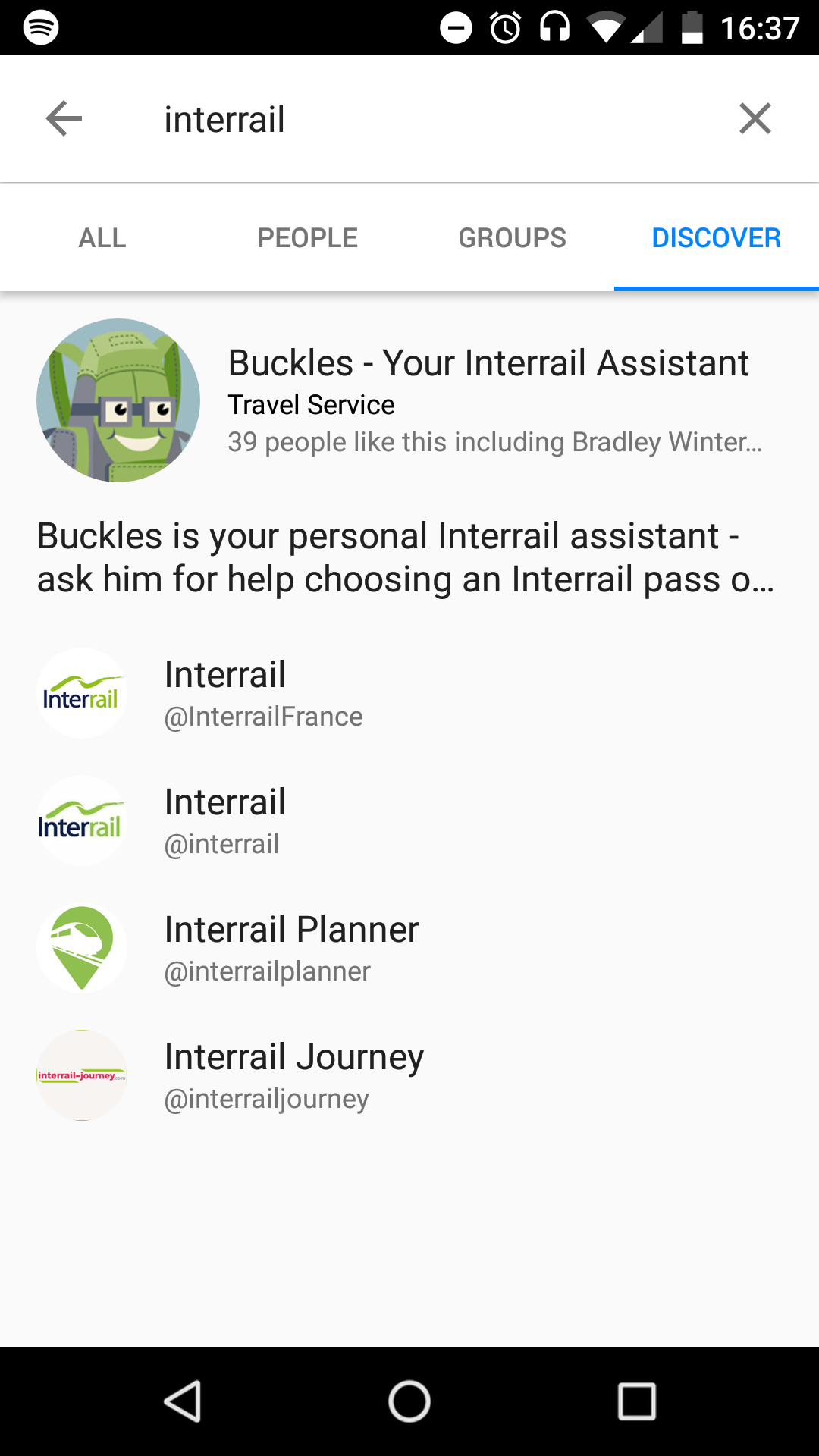 Buckles - Your Interrail Assistant gallery image