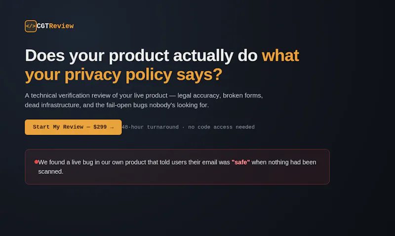 CGT Review screenshot 5