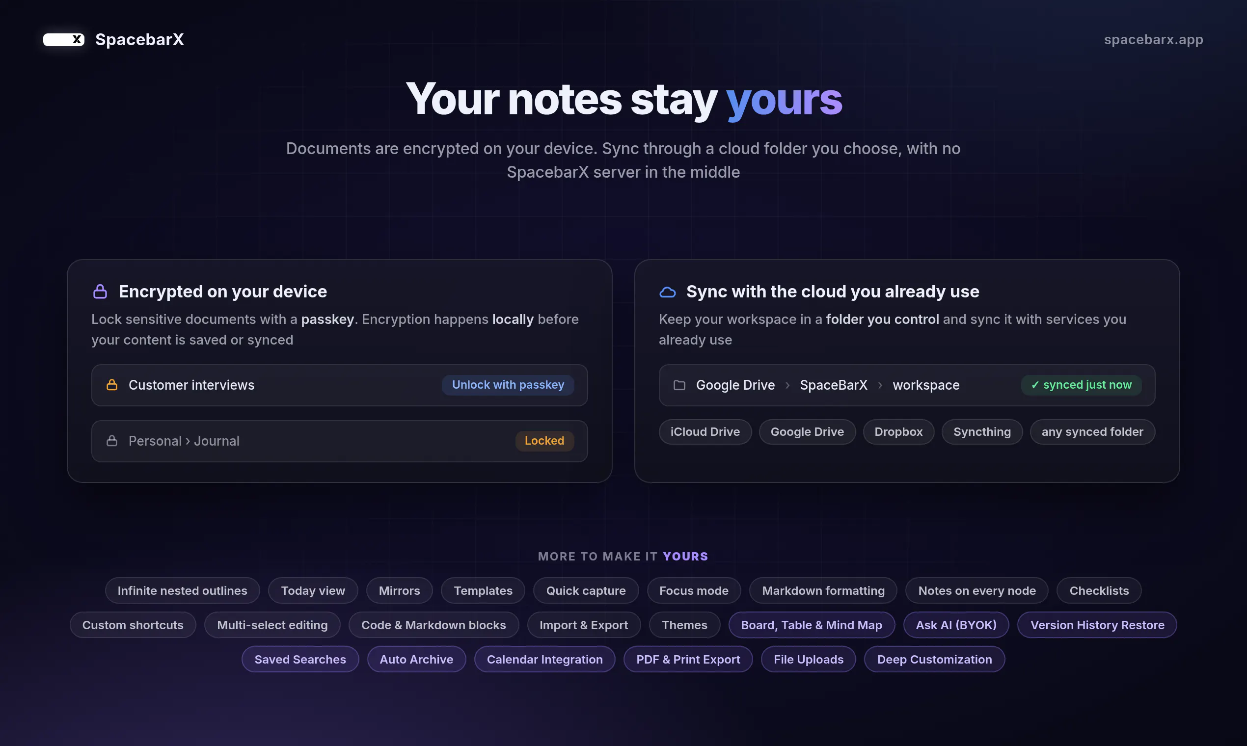 SpacebarX screenshot 5