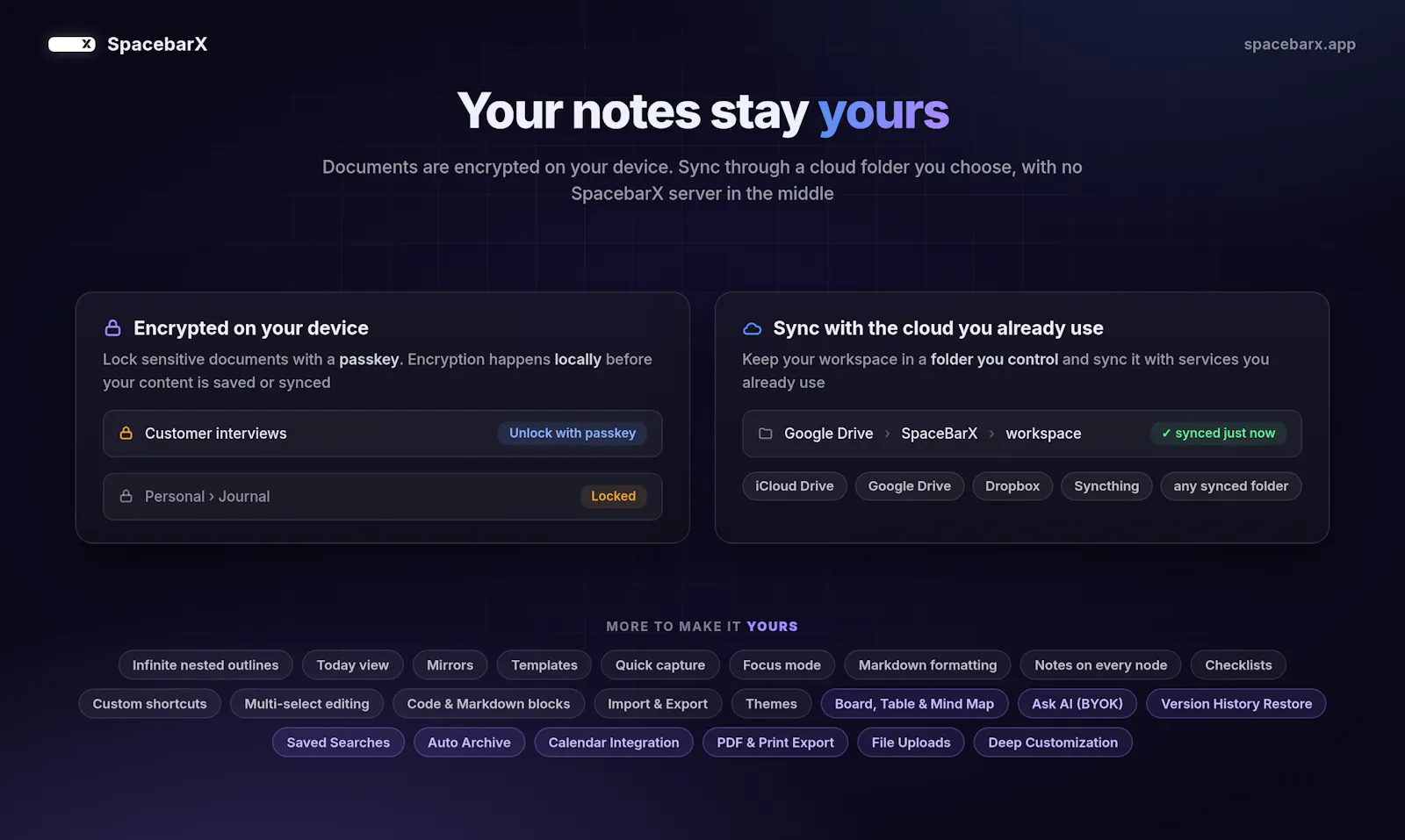 SpacebarX screenshot 6