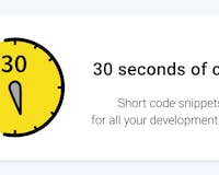 30 seconds of code media 1