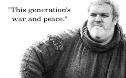 North from Winterfell: the autobiography of Hodor media 1