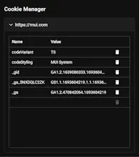 Cookie Manager gallery image