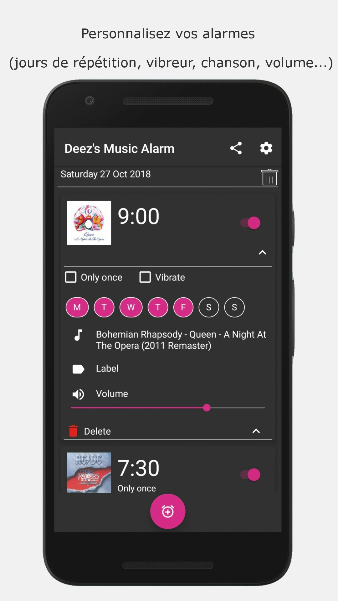 🎸Deez Alarm Clock for Deezer Music Free gallery image
