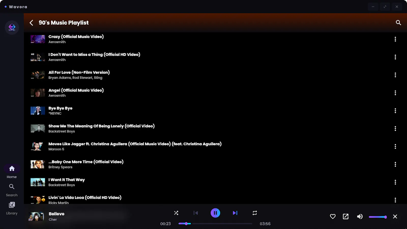 Wavora MusicApp screenshot 3