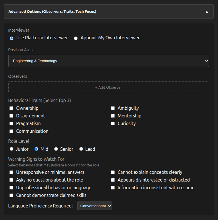 techInterview gallery image