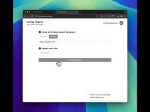 Coffee Chat AI gallery image