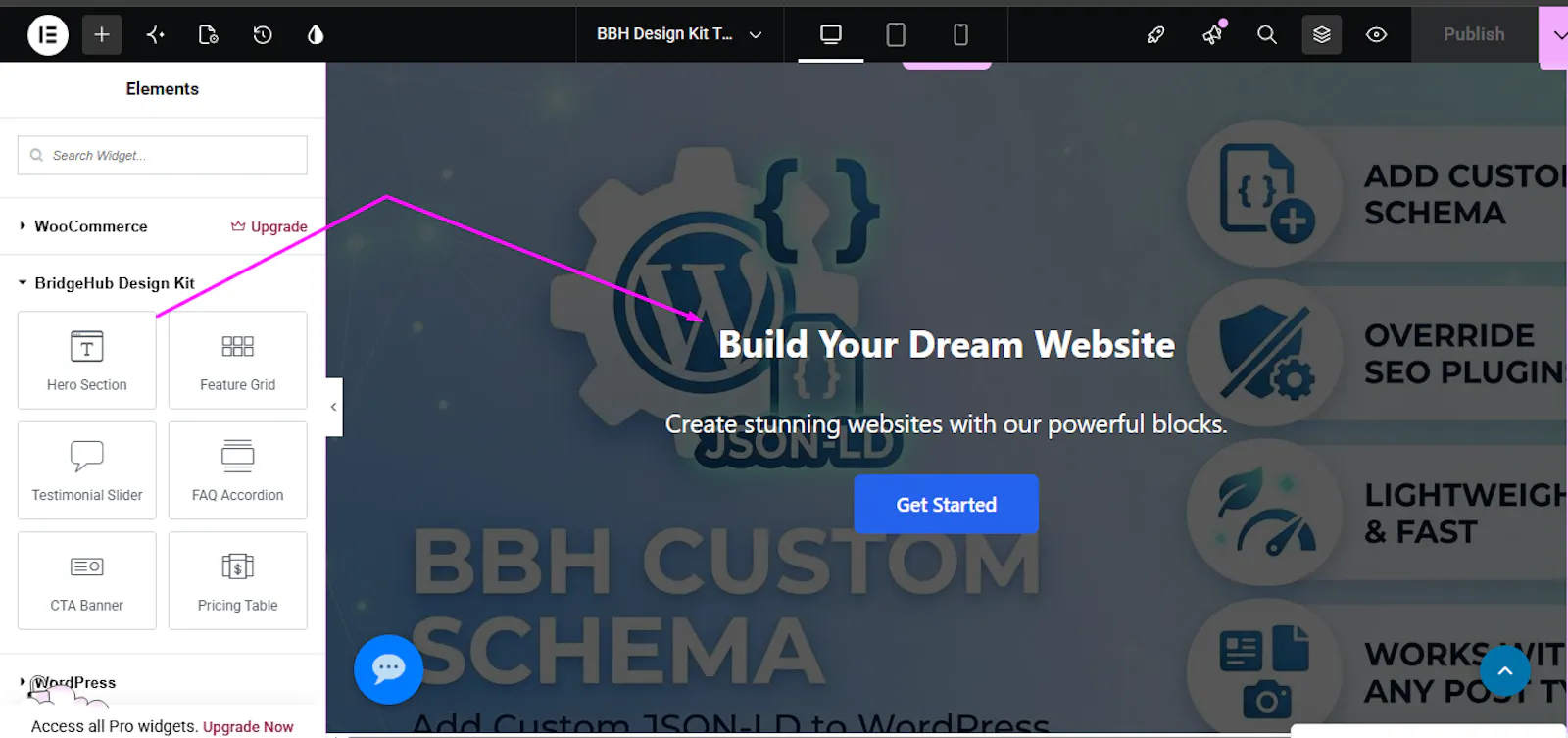 BridgeHub Design Kit screenshot 3