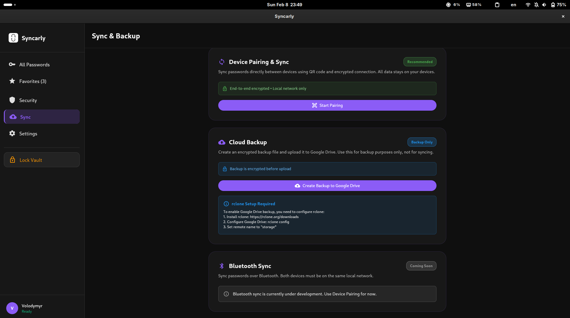 Syncarly - Main product screenshot demonstrating key features and user interface