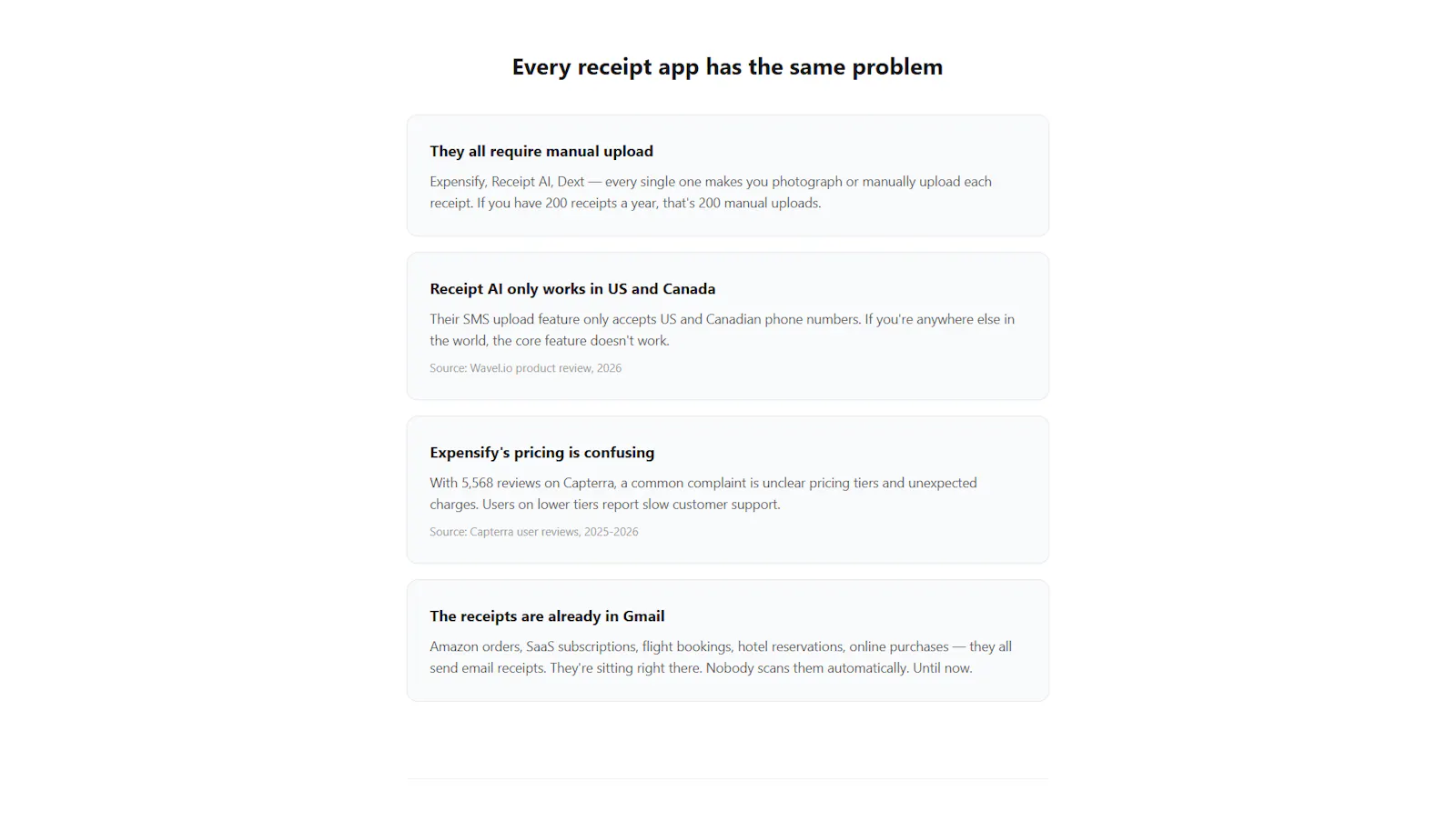 ReceiptRadar — Auto screenshot 2