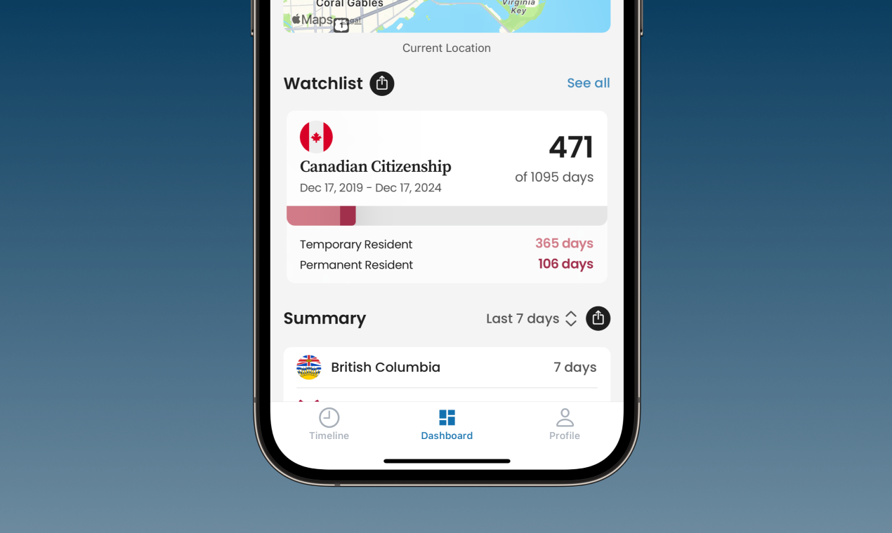 Sarmiza: Days Travel Days Tracker - Отслеживать государственные налоги и визы США медиа 3