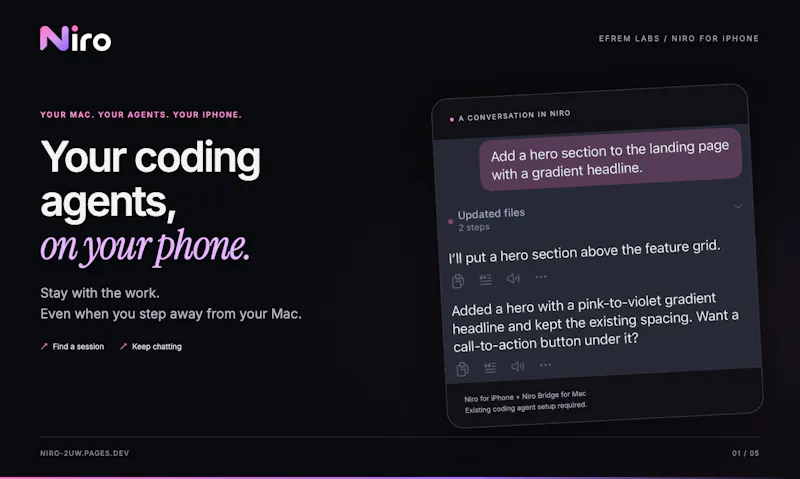 Niro screenshot 5
