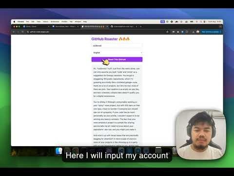 GitHub Profile Roast  gallery image