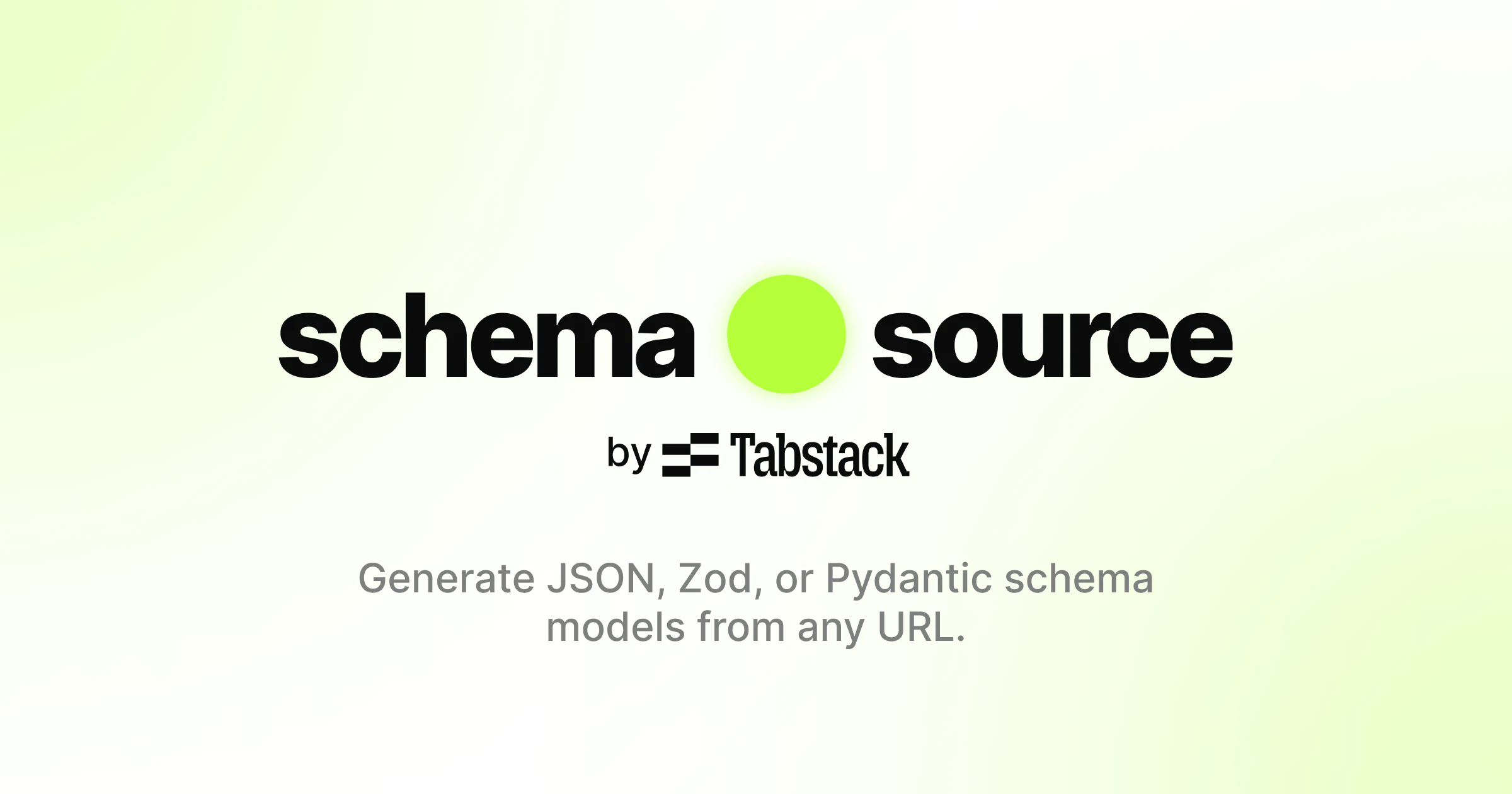 Schema Source by Tabstack