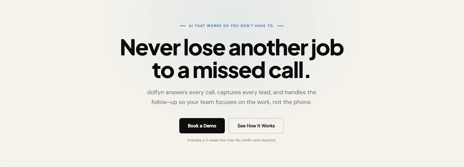 Dolfyn — AI Voice Agents screenshot 1