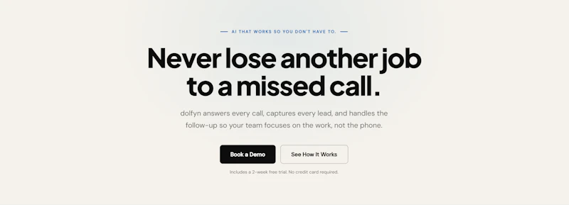 Dolfyn — AI Voice Agents screenshot 1