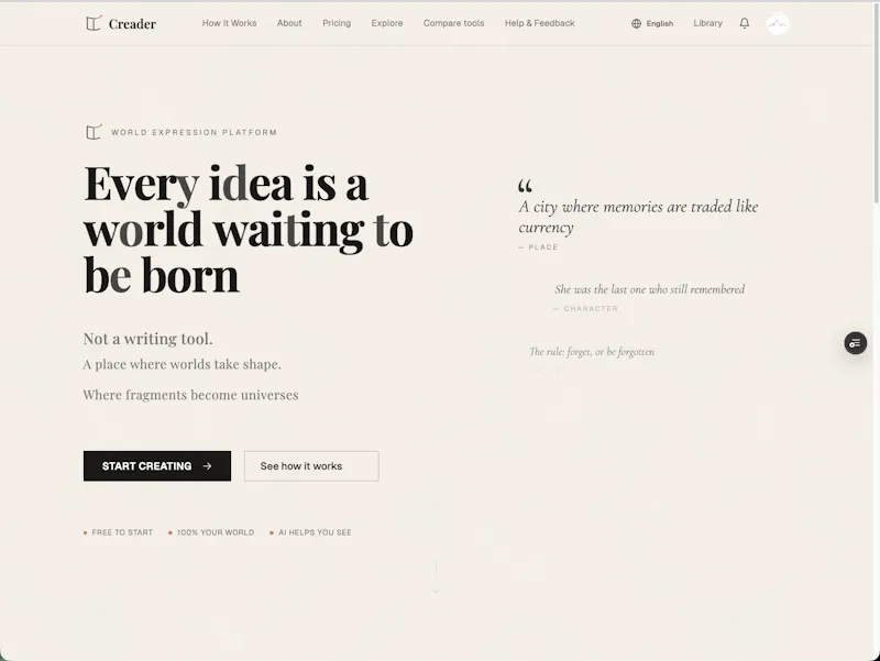 Creader screenshot 2