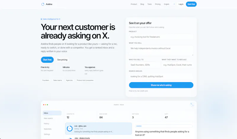 Askline screenshot 2