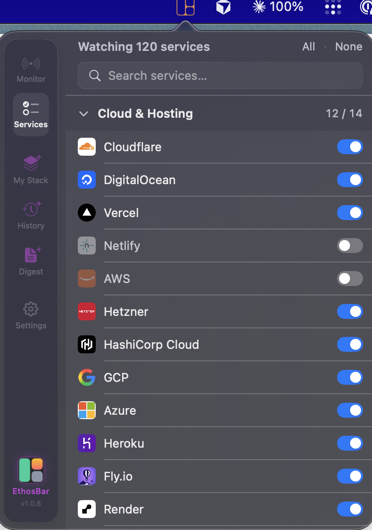 EthosBar gallery image