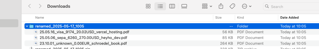 Rename My Invoice - Stop Opening Invoices – Sort and Find Instantly media 4