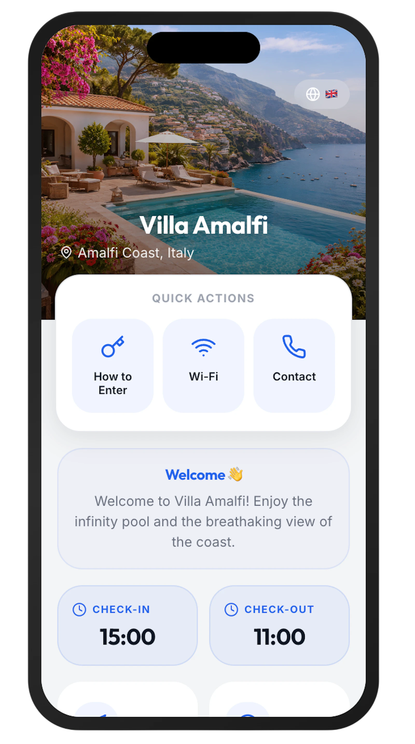 Keylo — The Guest App for Your Guests.  screenshot 2