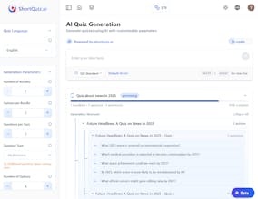 ShortQuiz.ai gallery image